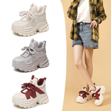 ��Ƥ���������8CM�ϵ�ЬŮ2026���¿����ʰٴ�С�����˶�����Ь