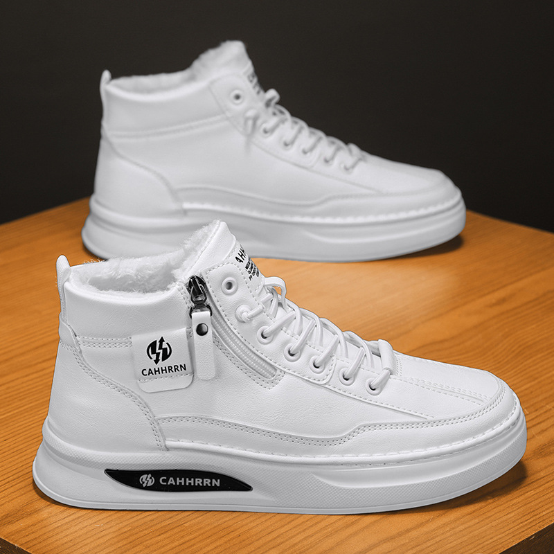 Venta al por mayor de zapatos de alta costura de otoño e invierno para hombres 2024 zapatos de Patinaje de moda zapatos de patinaje para estudiantes zapatos para hombres zapatos de ocio de comercio exterior para hombres