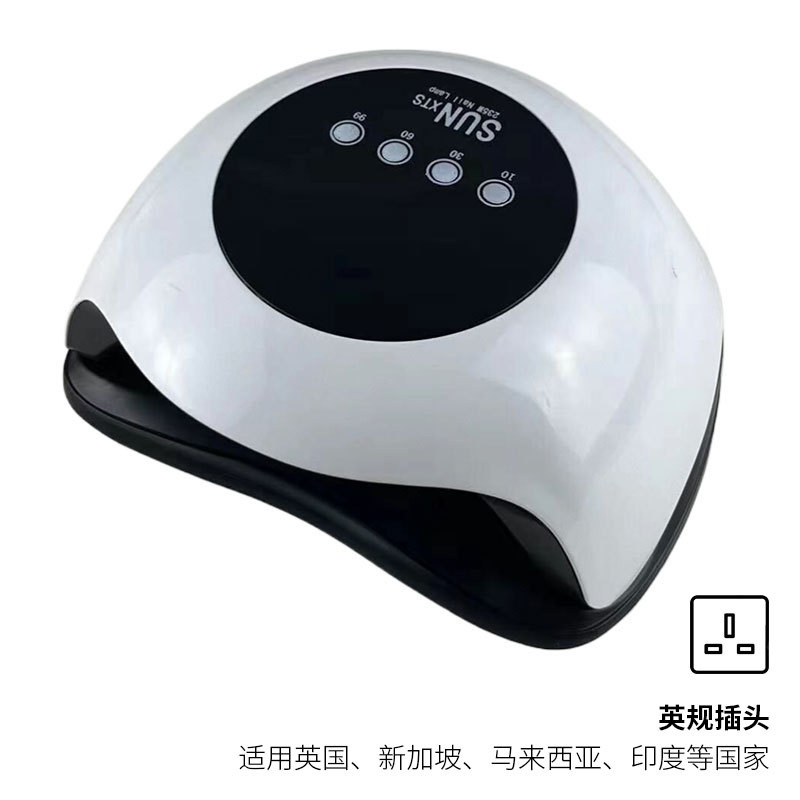 Lámpara de manicura 235W de alta potencia de manicura luz UV / LED doble fuente de luz para manicurista especial de manicura luz de horneado transfronteriza