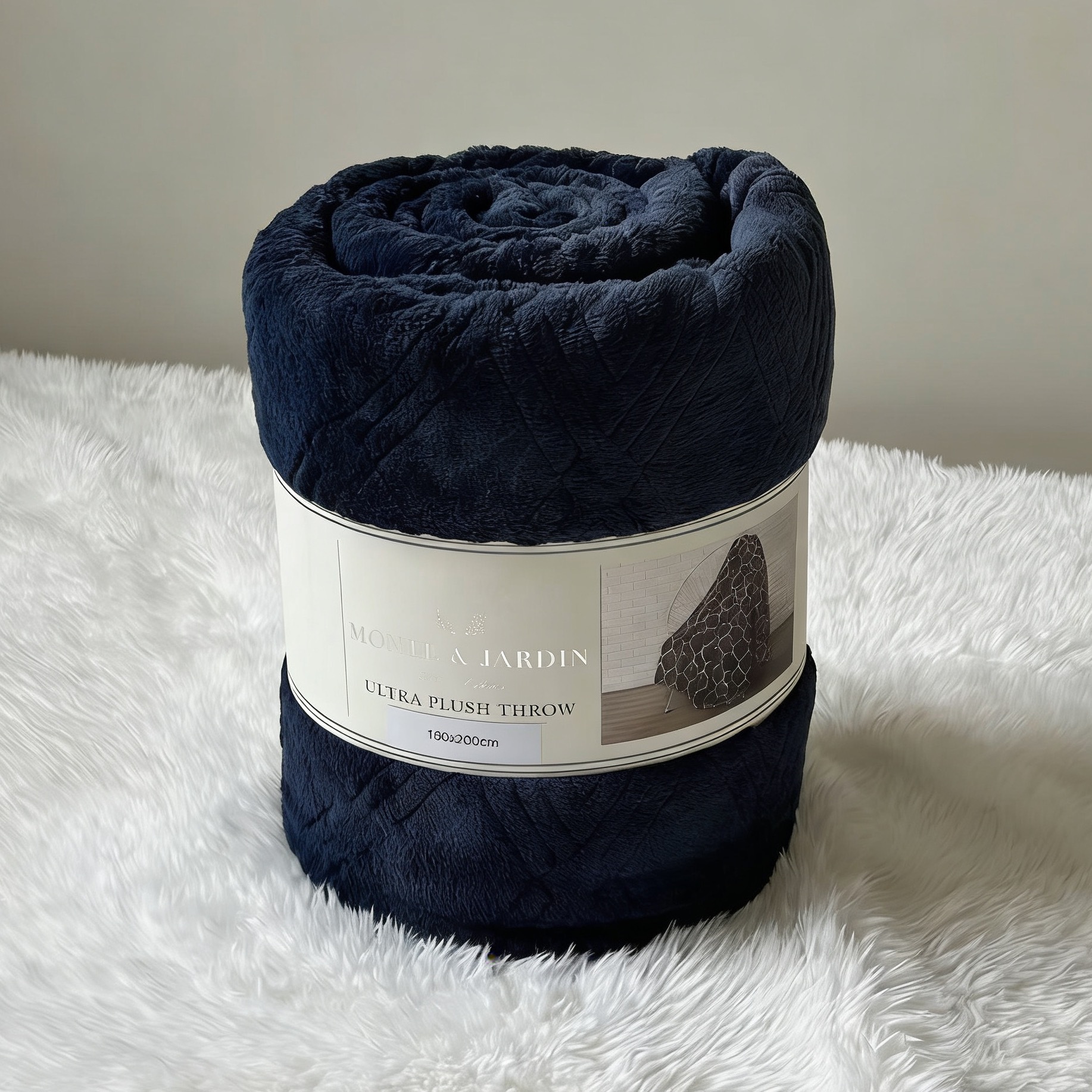 BERKXIRE毛布 ラッセル模造ウサギ毛フランネル毛布 オフィス昼寝毛布 ベベベル加厚毛布