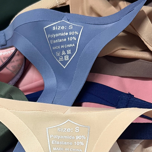 European and American seamless panties women's sports fitness yoga sexy low-rise thong ice silk ladies' briefs wholesale