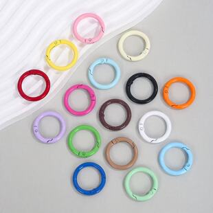 DIY�Ʒ���30mm�\�Ͻ��僲�ɫ��Ȧ���ɿ�耳�Ȧo�A���_��Ȧ��Ȧ