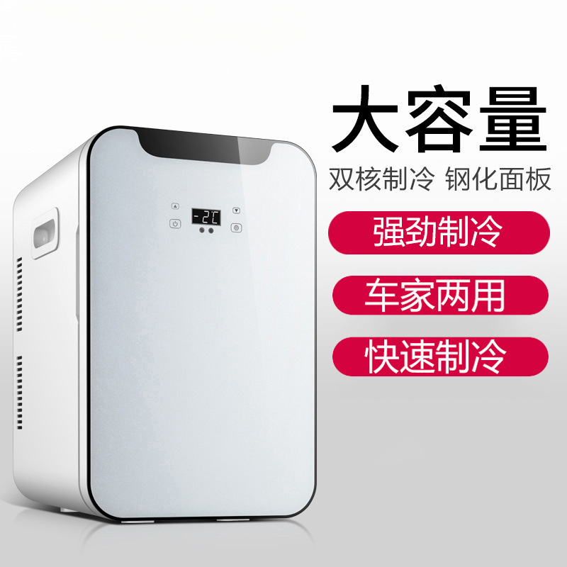 Rental Refrigerated Cosmetics 20L Refrigeration Small Dormitory Dormitory Home Car Refrigerator Small Refrigerator Mini