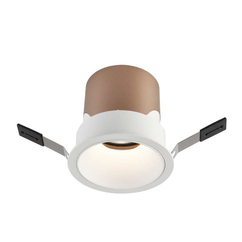 Hill Spotlight incorporado anti-deslumbrante dormitorio doméstico de marco estrecho led luz de techo sala de estar la pared de la luz 495L image 5