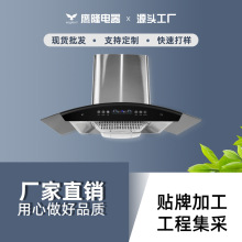批发平价中山厂下排风抽油烟机商用家用壁挂式不锈钢厨房抽油烟