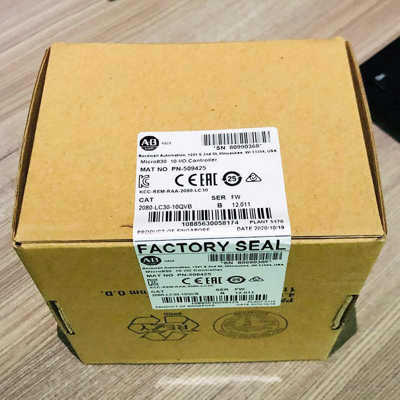 2080-LC30-10QVB Controller Rockwell Allen-Bradley New 2080LC3010QVB thumbnail-2