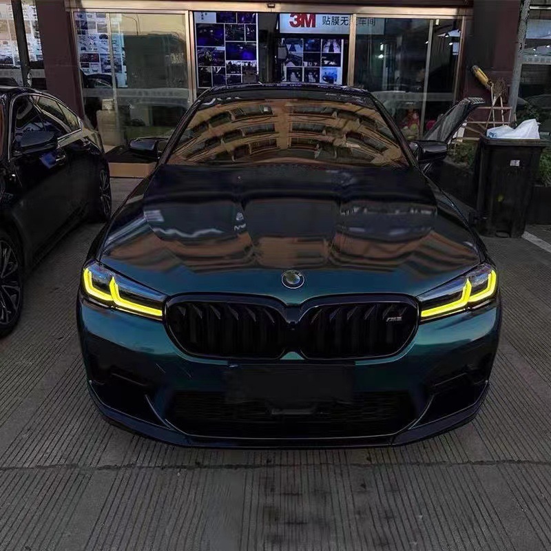 (2개) BMW 5 시리즈 M 5 525 530 G30 G38 F90 골든 아이 DRL 일광 레몬 썬더 에디션에 적용 가능
