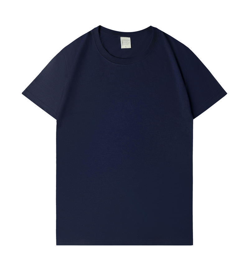 Tigre 180G algodón peinado de verano cuello redondo mangas cortas ropa de trabajo personalizada camiseta publicitaria impresa logotipo de impresión de moda image 11