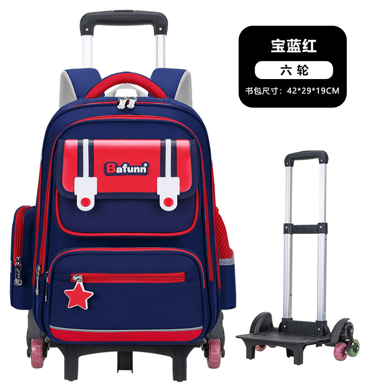 26 nuevas mochilas de tirón para estudiantes de primaria, uno, dos, tres a seis grados para niños y niñas, mochila de hombro de gran capacidad