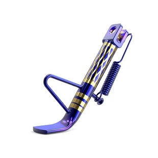 Motorcycle modification burning titanium side tripod universal burning titanium side support calf electric car burning titanium side tripod cross-border