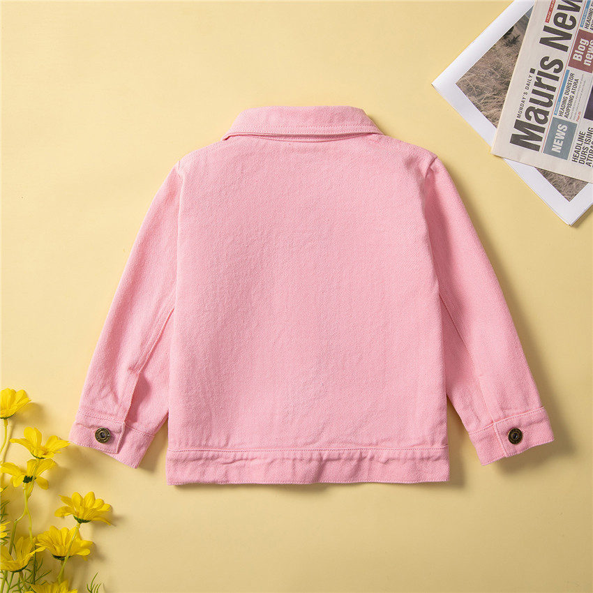 Fashion Solid Color Polyester Girls Clothing Sets display picture 4