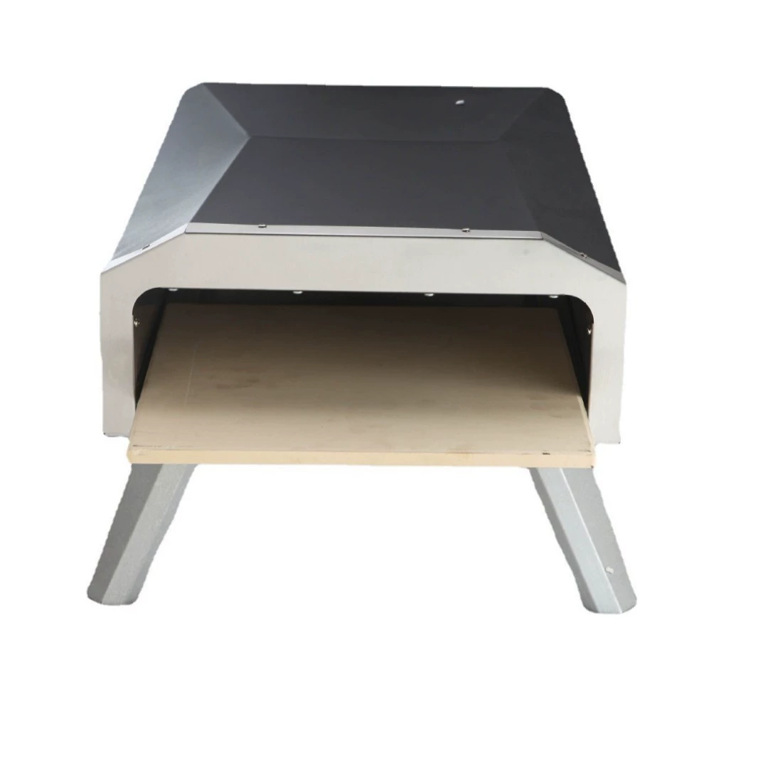 Двухслойная газовая печь для пиццы 12inch с быстрым коммерческим нагревом, каменная печь для выпечки, профессиональная печь для выпечки, противень, каменная плита, быстрая выпечка