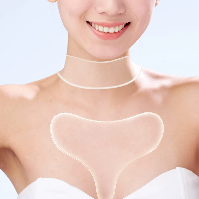 Xiajia Hot Silicon Salmonic Silicone Face Patch Nourishing Eye Conditioning Nable Forehead Patch T -shaped chest Patch Face