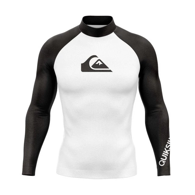 Quiksilver, быстросохнущий купальник с длинным рукавом для плавания, защита от солнца