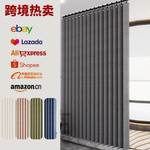 浴帘面料 折叠仿亚麻浴帘布料定 制覆膜防水胚布厂家批发厂家