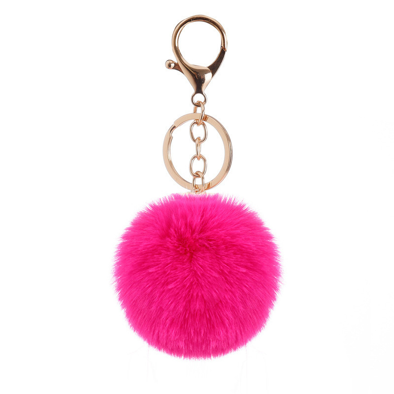 現物卸売りはラッコの毛玉をまねて6cmのアクセサリーのキーホルダーをまねます。