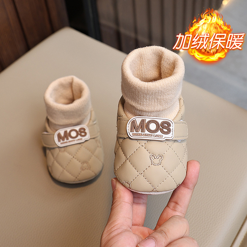 Otoño y invierno 0 - 1 años de edad, niños y niñas, bebés, zapatos para bebés, zapatos para bebés de 6 - 12 meses, zapatos para bebés 7