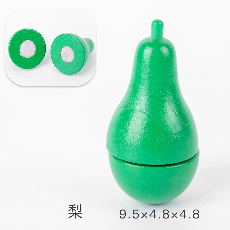Деревянная игрушка для резки, ручной работы, 1–3 года