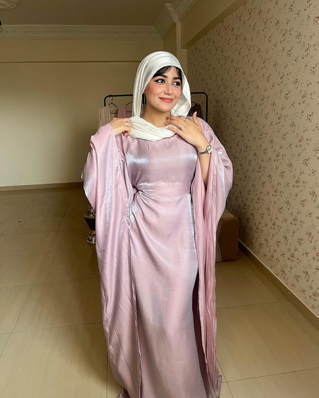 In Stock 2024 New Model Middle Eastern Arab Dubai Long Abaya Clothing Loose Casual Robe Dress_ecoleips.com