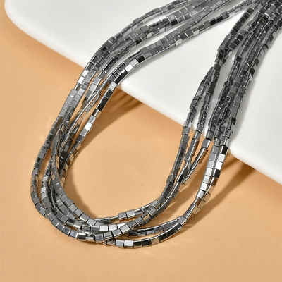 Zərgərlik ara hissələri – Accessories - 9-white-k-triangular-column-33mm-1-piece-130-pieces