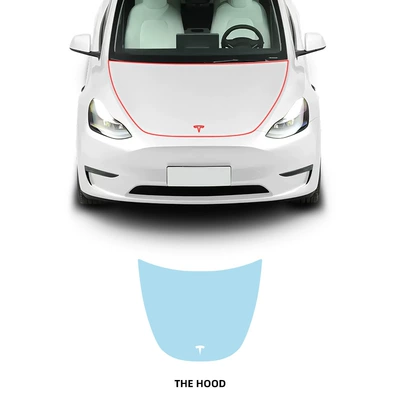 Car paint protective film | Tpu Film Paint Protection - front-cover-tpu-transparent-protective-film-20-24-tesla-modely