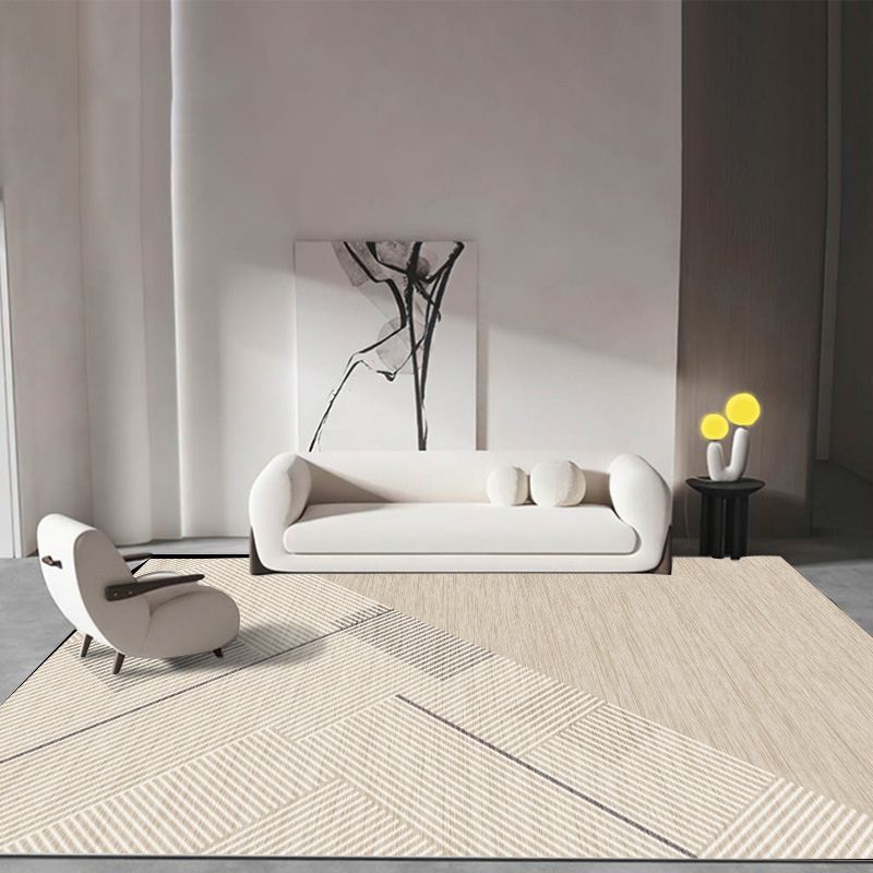 Alfombra de sala de estar 2023 nueva mesa de centro manta sofá desechable dormitorio cama de lujo ligero de alta gama hogar tapete Tianjin