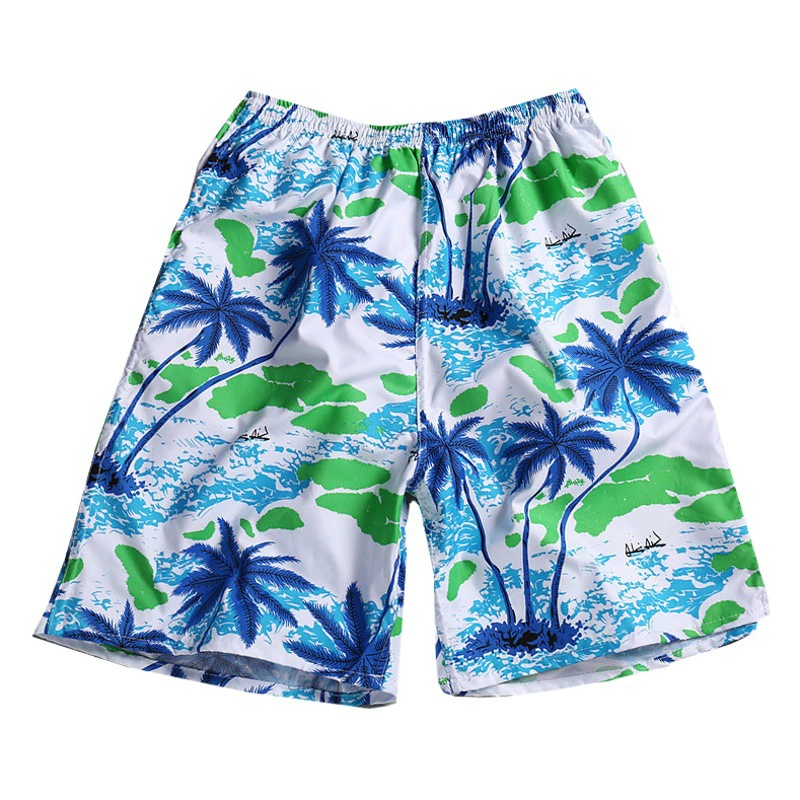 Пляжные брюки для мальчиков шорты Плавки мужские свободные повседневные шорты спортивные штаны мужские пятые штаны быстросохнущие Новые Пляжные штаны