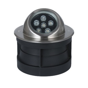 Factory square corner spotlight outdoor waterproof round underground lamp outdoor waterproof transparent underwater lamp