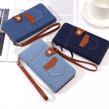 适用新款谷歌10PRO牛仔撞色手机皮套壳谷歌9A保护套插卡片手账型