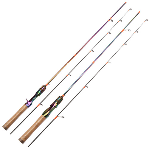 Carbon fiber road rod, mouth bar rod, UL tuning, L tuning, road fishing rod, white bar micro creature rod, straight handle fast tuning, mouth fishing rod