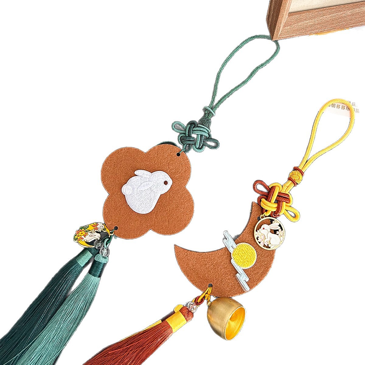 Paquete del Festival del Medio Otoño de siete colores de cordier decoración colgante embalaje de flores diy hecha a mano materiales de florista