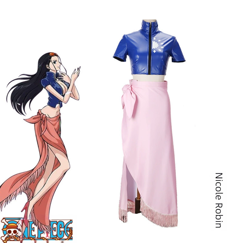 One Piece ONE PIECE Лаунa Кинг Костюм Нико Робин, косплей одежда «Нико Робин — через два года»
