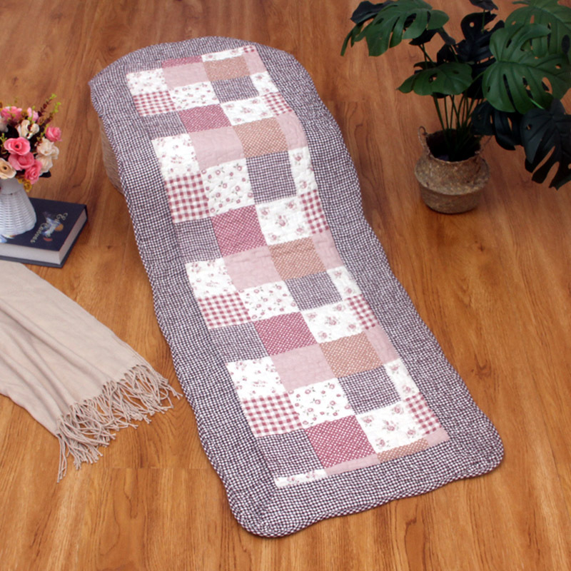 [Small Wholesale] Korean Cotton Bedside Mat, Floor Mat, Door Mat, Fabric Quilted Anti-Slip Patchwork Living Room Mat