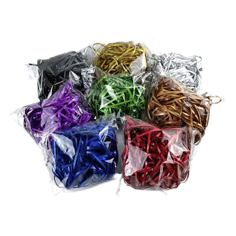 Glitter colorido papel desmenuzado DE LA AFIA seda caja de regalo accesorios caja de regalo decoración relleno grande al por mayor