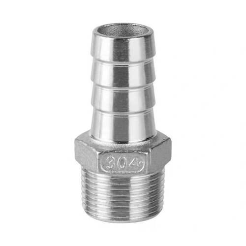 Stainless steel pagoda connector external wire hexagonal leather connector bamboo hose pipe external wire conversion joint 4 minutes 6 minutes 1 inch