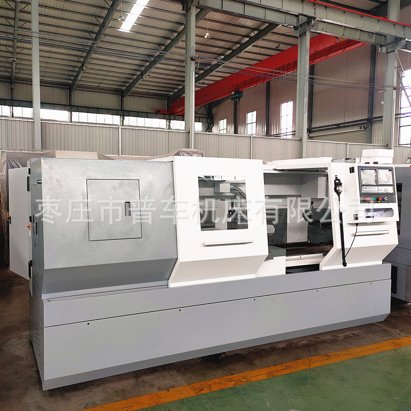 现货销售CK6163*1.5米数控车四工位电动刀塔导轨宽度550分体床身