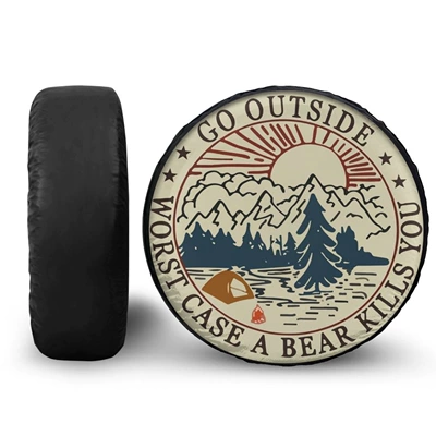 Spare wheel cover | with Pictures, Car Tire Protective - onesize-f190605yjz93-1