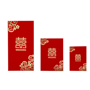Red envelope bag wedding creative large and medium-sized small size wedding happy word is to close the engagement change to block the door 2024 new road