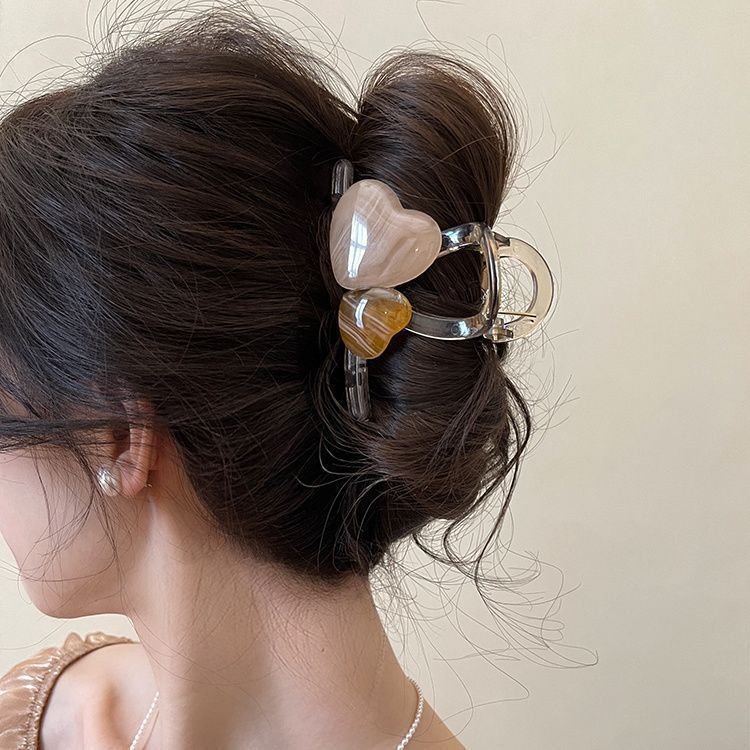 髪の量が少ない女性のためのヘアクリップ 2025 新しいハイエンドの後頭部ヘアクリップミディアムヘアシャーククリップヘッドバンド|undefined