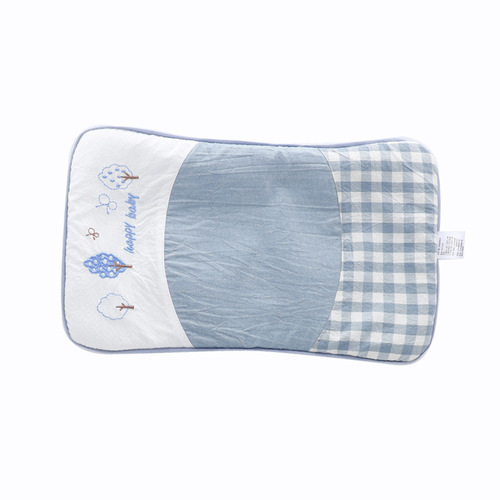 Cotton baby shaped pillow, baby pillow, newborn anti-migraine baby pillow