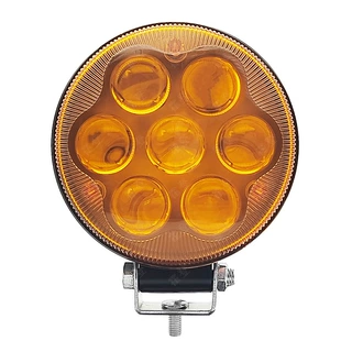 4英寸圆形汽车LED工作灯工程检修灯越野车顶大灯车射灯黄光