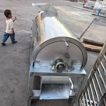 猪脚打毛加工机器 螺旋式猪脚浸烫打毛机 全自动猪蹄刨毛打毛机