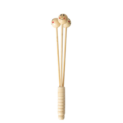 Wooden Sambo Smiling Face Massage Hammer Manual Back Hammer Cartoon Multifunctional Meridian Hammer Health Hammer Wholesale
