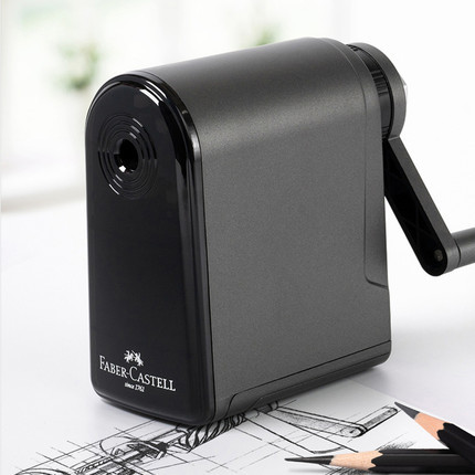 Alemán Faber-Jia boceto de espesor ajustable sacapuntas especial para estudiantes de arte sacapuntas cuchillo de manivela