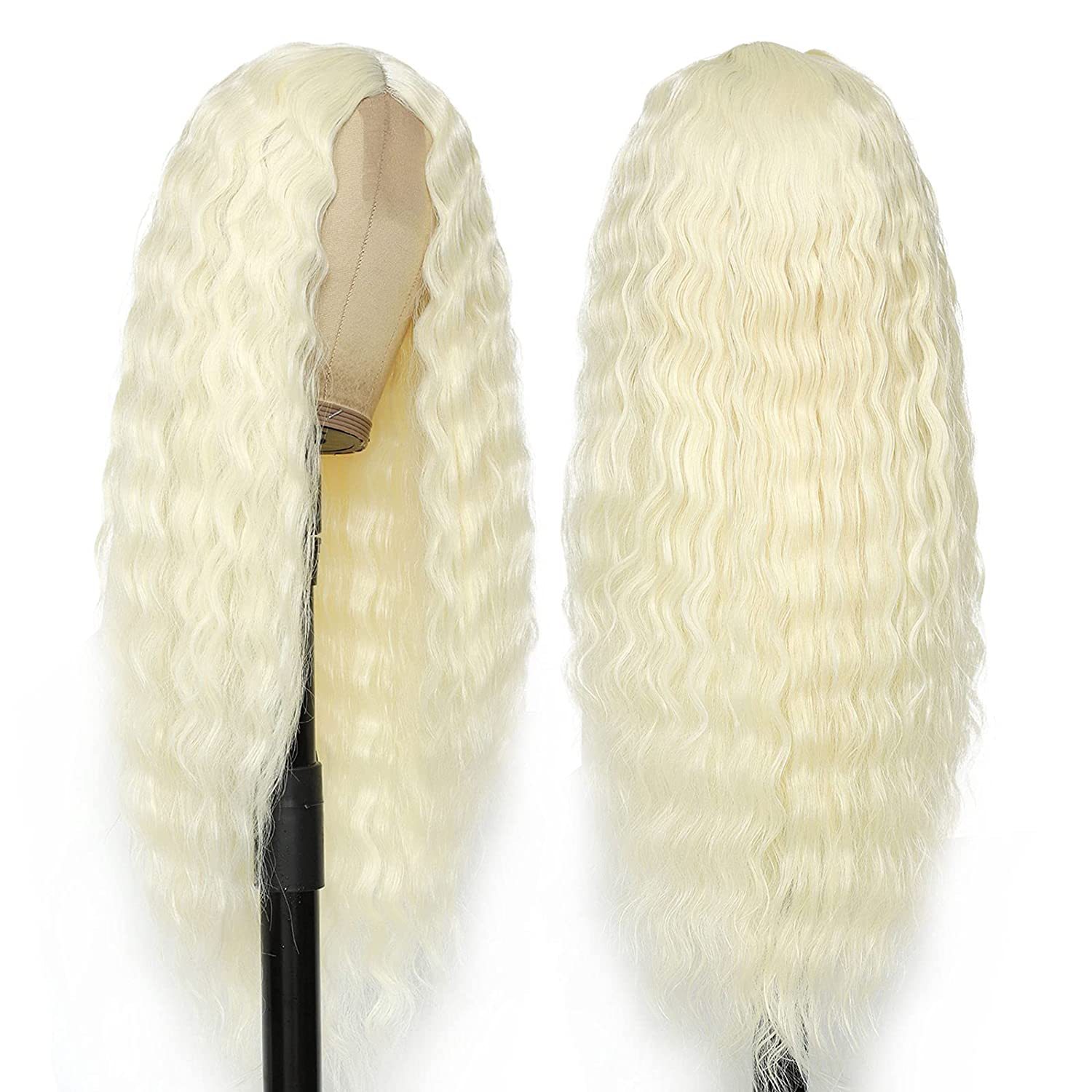 Ready in Stock, Factory Direct Sales, Cross-Border European and American Women's Wigs, Deep Wave Lace Wigs, Small Lace