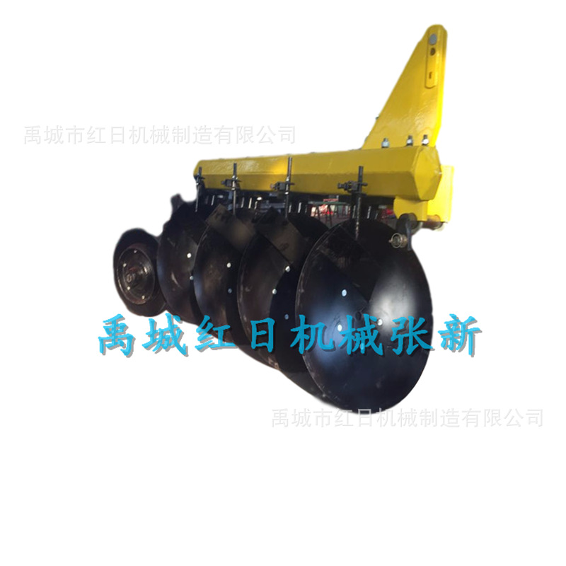 轻型圆盘犁厂家 拖拉机悬挂3片液压双向圆盘犁 农用圆盘犁配件
