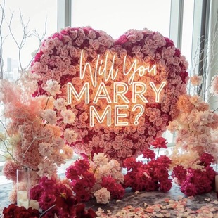 Hot-Selling Model Wholesale/Customized Led Neon Lights - Proposal - Wedding Decoration Billboard Luminous Light Box Commercial
