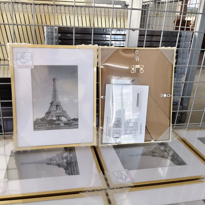 Cross-Border Special Price Narrow Edge Aluminum Alloy Photo Frame A3 Gold Document Frame A4 Black Table Hanging Wall Photo Frame Factory Wholesale