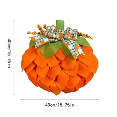 国境を越えた新商品の布芸シミュレーション豊作ハロウィーン花輪創意門前カボチャ秋庭装飾布置道