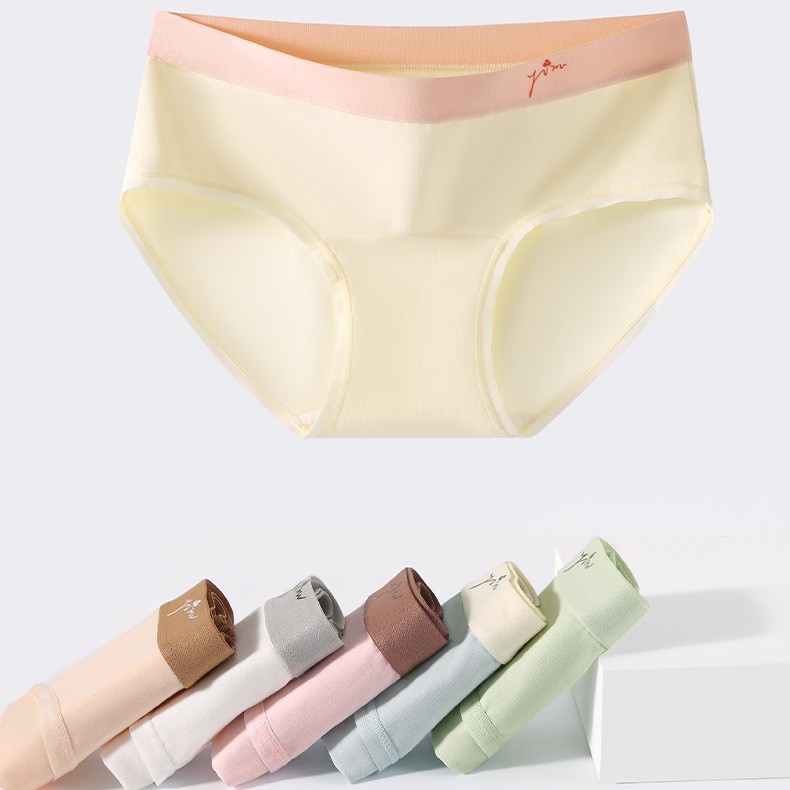 Sweet girl series cotton underwear ladies new waist comfortable breathable seamless triangle shorts wholesale